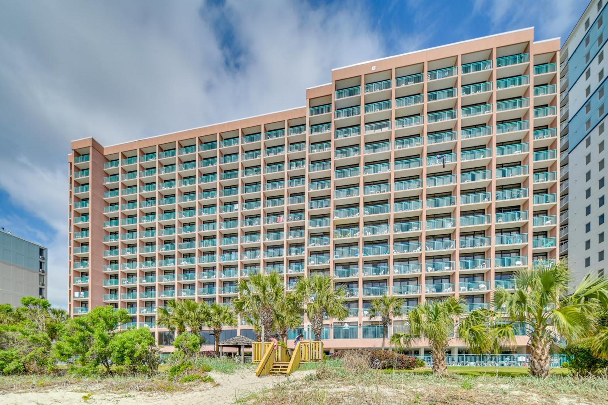 Myrtle Beach Oceanfront Condo With Pool And Lazy River Kültér fotó